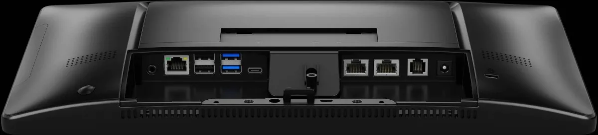 Elo E-Series 3 Rückseite mit Anschlüssen